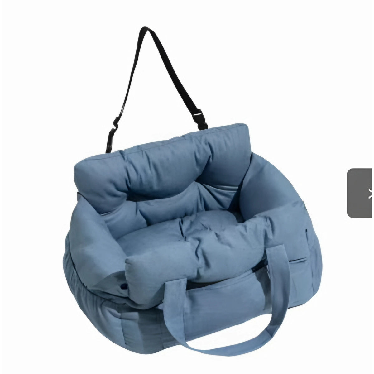 Multifunctional Dog Car Bed Safety Seat with Memory Foam
