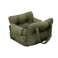 Multifunctional Dog Car Bed Safety Seat with Memory Foam