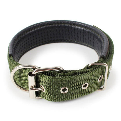 Pet collar soft leather lining polypropylene pet foam collar - Asmota
