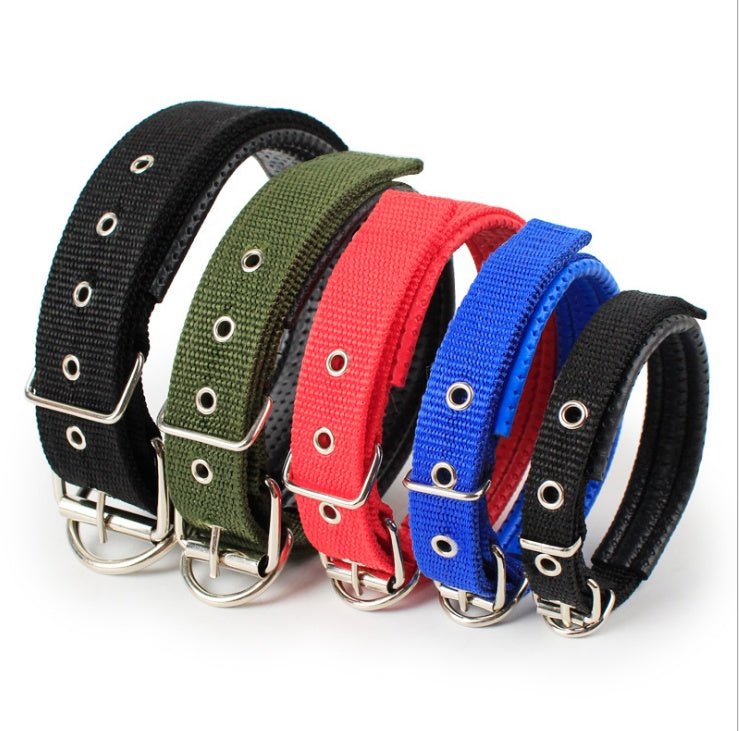 Pet collar soft leather lining polypropylene pet foam collar - Asmota