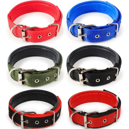 Pet collar soft leather lining polypropylene pet foam collar - Asmota
