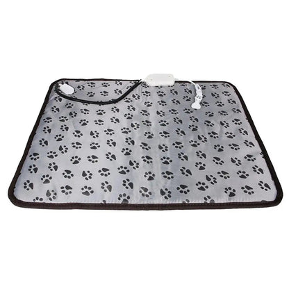 Pet Dog Bed Electric Blanket Heating Pad Dog Cat Bed chair Mat Waterproof Adjustable Temperature Chair Cushion Dog Beds Supplies - Asmota