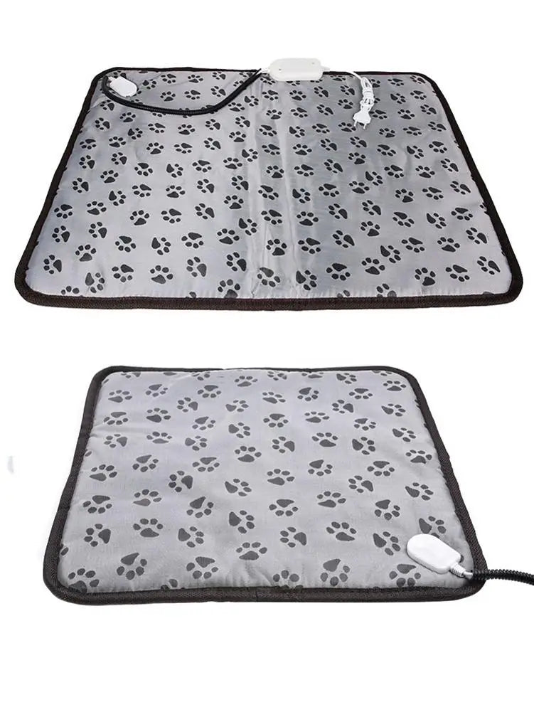 Pet Dog Bed Electric Blanket Heating Pad Dog Cat Bed chair Mat Waterproof Adjustable Temperature Chair Cushion Dog Beds Supplies - Asmota