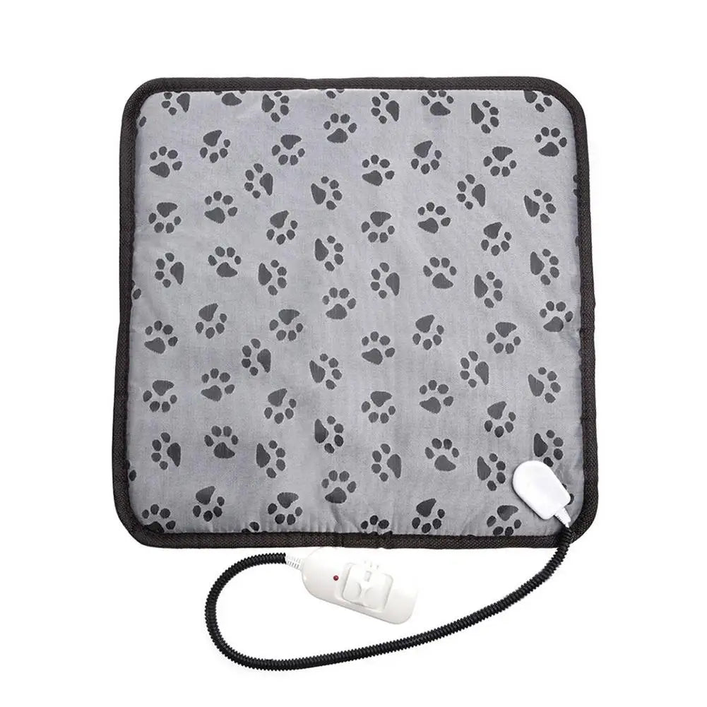 Pet Dog Bed Electric Blanket Heating Pad Dog Cat Bed chair Mat Waterproof Adjustable Temperature Chair Cushion Dog Beds Supplies - Asmota