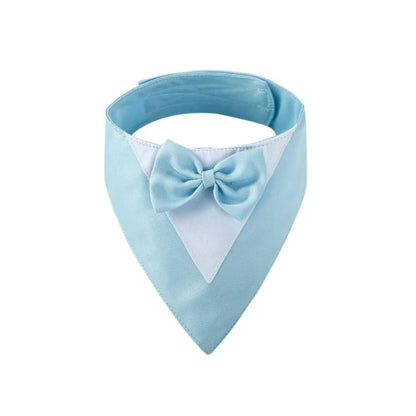 Pet Triangle Bib Bow Saliva Towel Pet Collar Dog Clothing Cat Puppy Scarf Bib Dogs Pets Accessories Dog Collar Harness - Asmota
