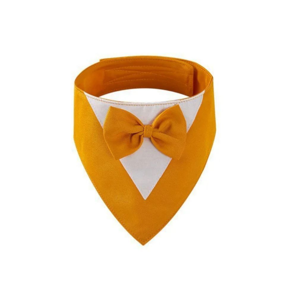 Pet Triangle Bib Bow Saliva Towel Pet Collar Dog Clothing Cat Puppy Scarf Bib Dogs Pets Accessories Dog Collar Harness - Asmota