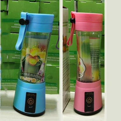 Portable Blender With USB Rechargeable Mini Kitchen Fruit Juice Mixer Home Simple Portable Electric Mini Juicer - Asmota