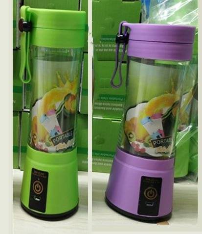 Portable Blender With USB Rechargeable Mini Kitchen Fruit Juice Mixer Home Simple Portable Electric Mini Juicer - Asmota