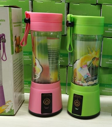 Portable Blender With USB Rechargeable Mini Kitchen Fruit Juice Mixer Home Simple Portable Electric Mini Juicer - Asmota