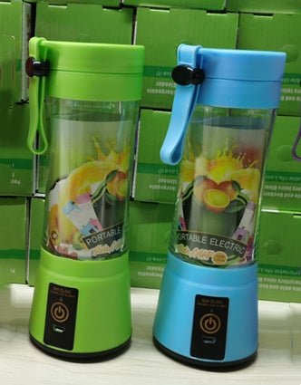Portable Blender With USB Rechargeable Mini Kitchen Fruit Juice Mixer Home Simple Portable Electric Mini Juicer - Asmota