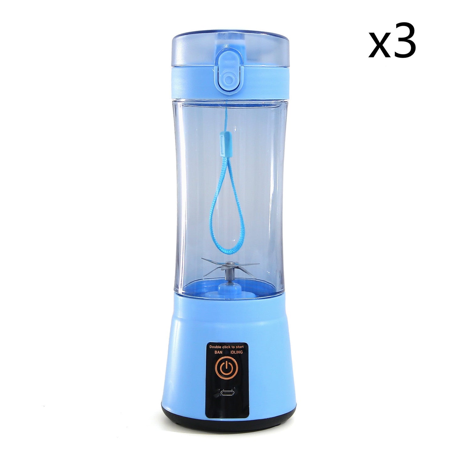 Portable Electric Fruit Juicer Wireless USB Rechargeable Mini Mixer Multifunction Summer Smoothie Blender Machine Kitchen Supplies - Asmota