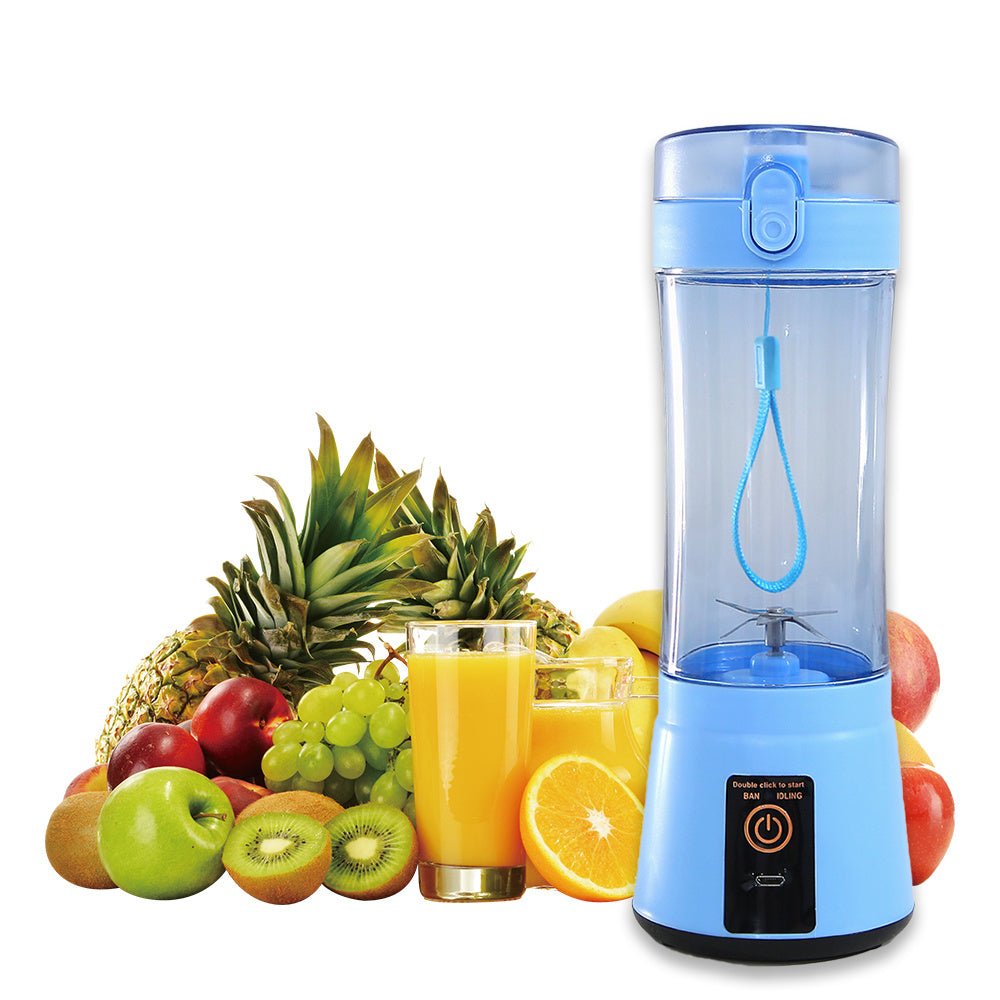 Portable Electric Fruit Juicer Wireless USB Rechargeable Mini Mixer Multifunction Summer Smoothie Blender Machine Kitchen Supplies - Asmota