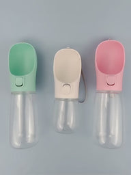 Portable Food Grade Plastic Dog Water Bottle with Drinking Cup