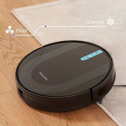 Proscenic 850T Smart Robot Cleaner 3000Pa Suction Three Cleaning Modes 250ml Dust Collector 200ml Electric Water Tank Alexa Google Home App Control - Asmota
