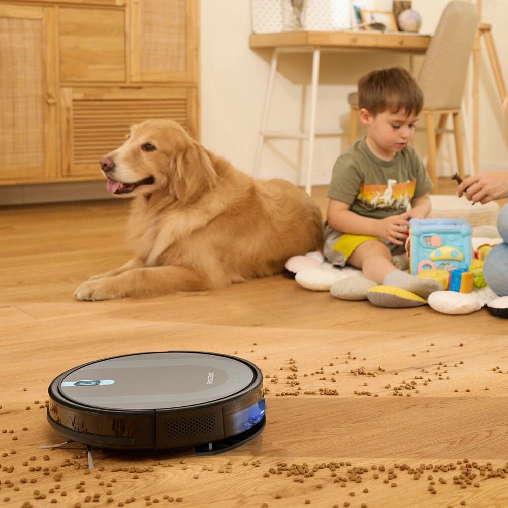 Proscenic 850T Smart Robot Cleaner 3000Pa Suction Three Cleaning Modes 250ml Dust Collector 200ml Electric Water Tank Alexa Google Home App Control - Asmota