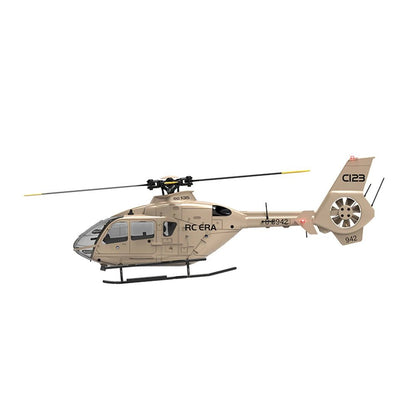 RC ERA C123 2.4G 6CH 6 - Axis Gyro Optical Flow Localization Altitude Hold 1:36 EC135 Scale RC Helicopter RTF - Asmota