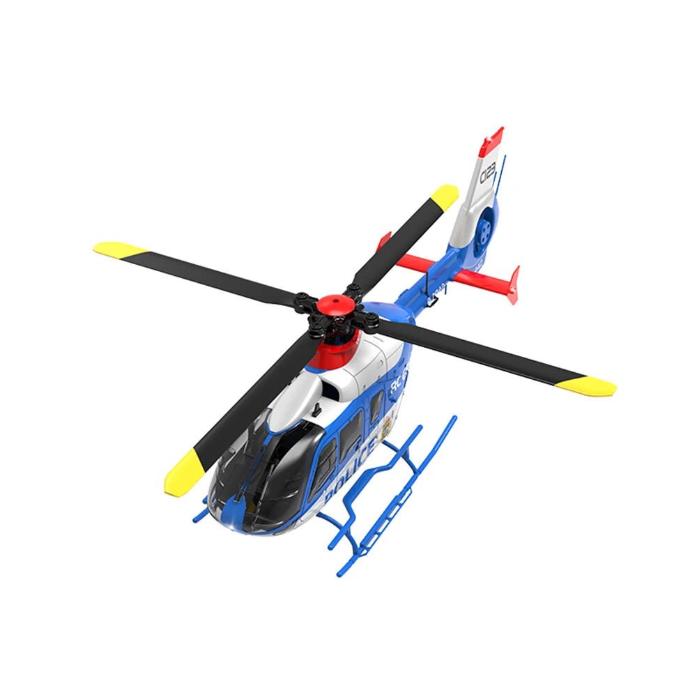 RC ERA C123 2.4G 6CH 6 - Axis Gyro Optical Flow Localization Altitude Hold 1:36 EC135 Scale RC Helicopter RTF - Asmota