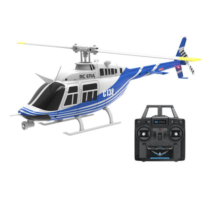RC ERA C138 Bell 206 2.4G 6CH 6 - Axis Gyro 1:33 Scale Altitude Hold Flybarless RC Helicopter RTF - Asmota