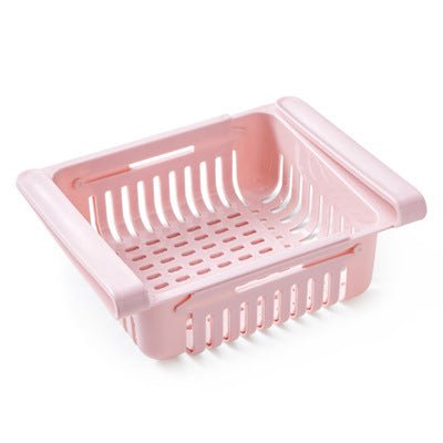 Refrigerator Storage Basket Stretchable Multifunction Kitchen Refrigerator Storage Box - Asmota