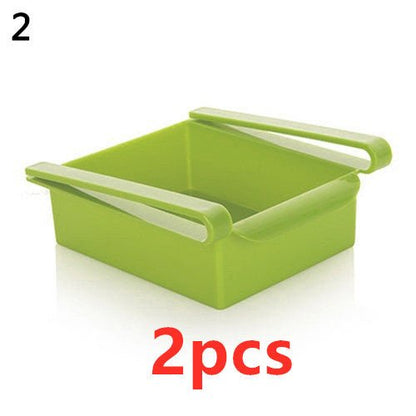 Refrigerator Storage Basket Stretchable Multifunction Kitchen Refrigerator Storage Box - Asmota