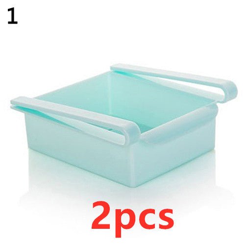 Refrigerator Storage Basket Stretchable Multifunction Kitchen Refrigerator Storage Box - Asmota