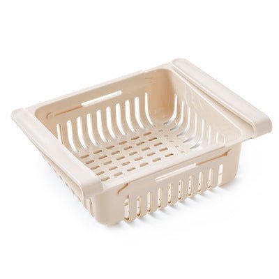 Refrigerator Storage Basket Stretchable Multifunction Kitchen Refrigerator Storage Box - Asmota