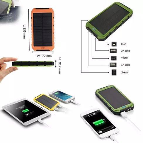 Roaming Solar Power Bank Phone or Tablet Charger - Asmota