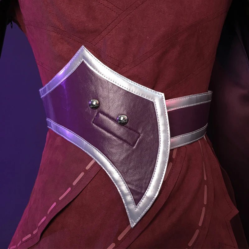 ROLECOS LOL The Rebel Xayah Cosplay Costume Game LOL Xayah New Champion Outfit Halloween Women Suit with Cloak - Asmota