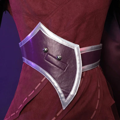 ROLECOS LOL The Rebel Xayah Cosplay Costume Game LOL Xayah New Champion Outfit Halloween Women Suit with Cloak - Asmota