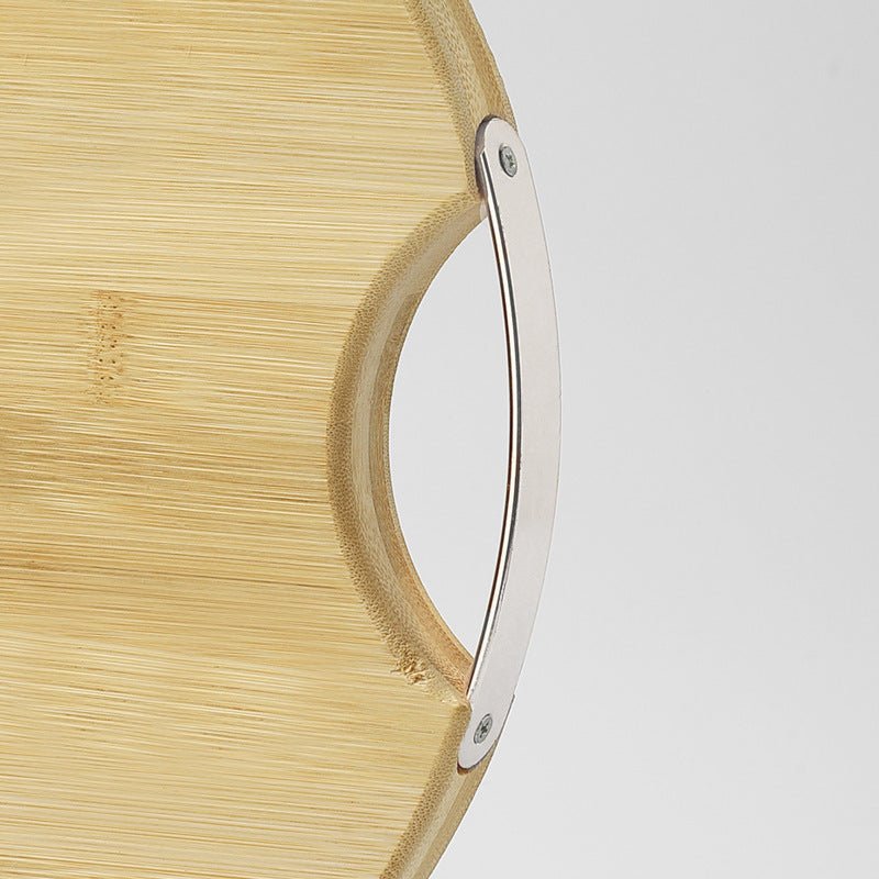 Round Cutting Board Household Thick Solid Wood Bamboo Cutting Board Kitchen Fruit Cutting Board Small Cutting Board Cutting Board Cutting Board - Asmota