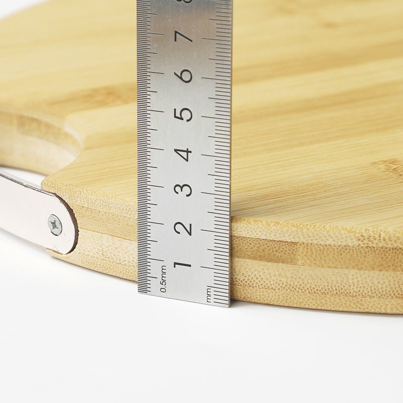 Round Cutting Board Household Thick Solid Wood Bamboo Cutting Board Kitchen Fruit Cutting Board Small Cutting Board Cutting Board Cutting Board - Asmota