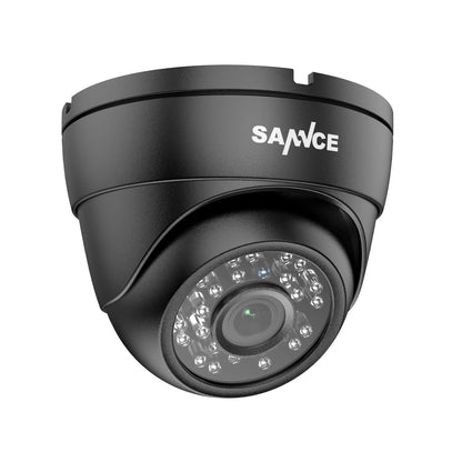 SANNCE 1x 2x 1080P Outdoor Bullet Home CCTV Security Camera 100ft IR Night Vision Weatherproof Cameras 2MP CCTV Surveillance - Asmota