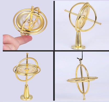 Self balanced gyroscope anti gravity decompression educational toy finger gyroscope childrens best gift - Asmota