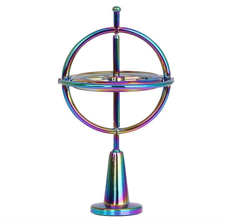 Self balanced gyroscope anti gravity decompression educational toy finger gyroscope childrens best gift - Asmota