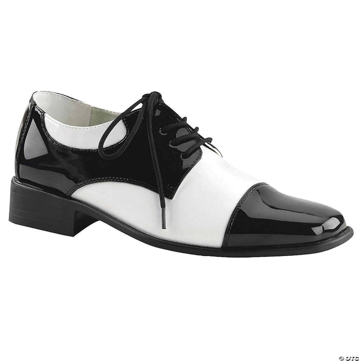 Shoe oxford bk and wt men sm - Asmota