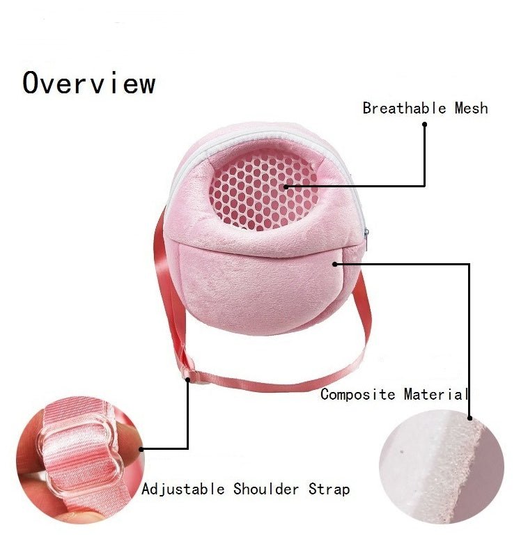 Small Pet Take - away Backpack Fashion Small Pet Bag - Asmota