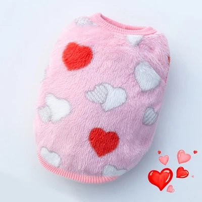 Soft Flannel Dog Clothes Winter Clothing For Small Dogs Medium Puppy Coat Cute Warm Pets Sweater Cat Chihuahua Yorkie Outfit Xxs - Asmota