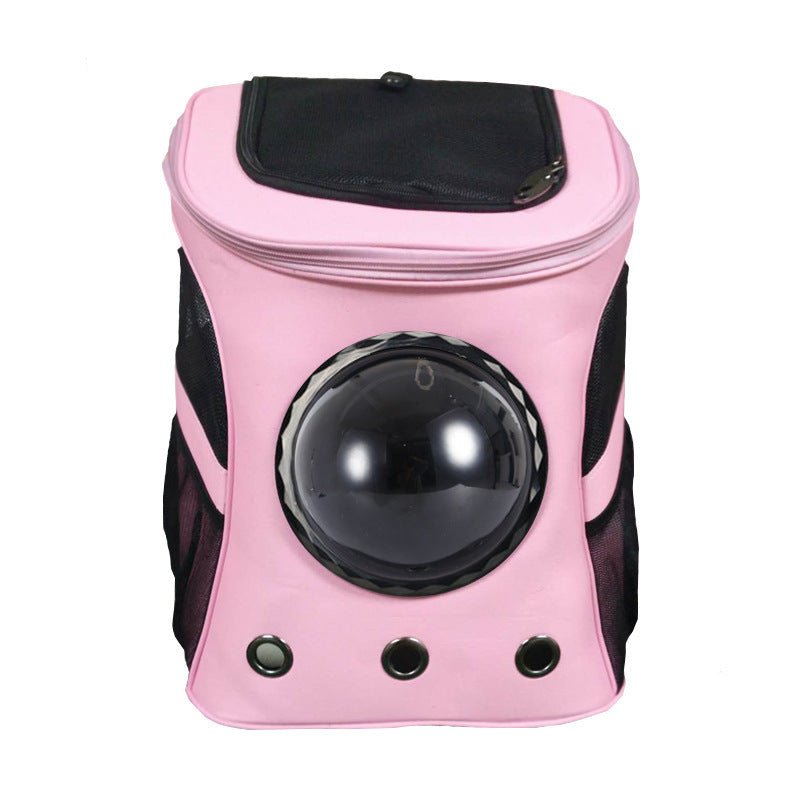 Space Pet Dog Backpack Cat Take Out Large Shoulder Pet Breathable Bag - Asmota