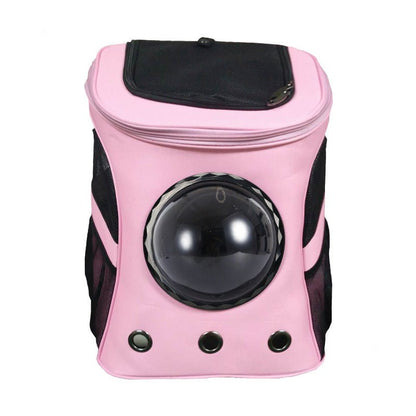 Space Pet Dog Backpack Cat Take Out Large Shoulder Pet Breathable Bag - Asmota