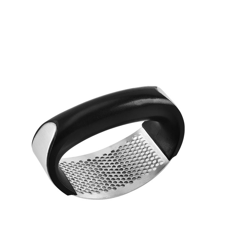 Stainless Steel Garlic Masher Garlic Press Household Manual Curve Fruit Vegetable Tools Kitchen Gadgets - Asmota