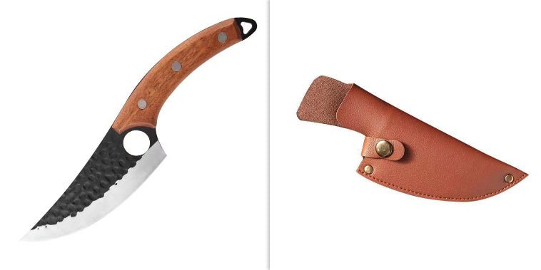 Stainless Steel Hand Hammered Tone Boning Knife Household Kitchen - Asmota