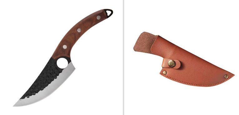 Stainless Steel Hand Hammered Tone Boning Knife Household Kitchen - Asmota