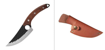 Stainless Steel Hand Hammered Tone Boning Knife Household Kitchen - Asmota