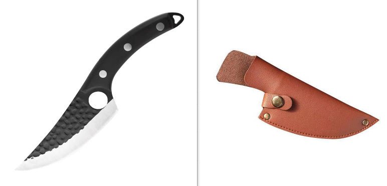 Stainless Steel Hand Hammered Tone Boning Knife Household Kitchen - Asmota