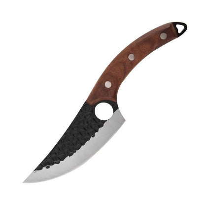 Stainless Steel Hand Hammered Tone Boning Knife Household Kitchen - Asmota