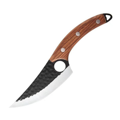 Stainless Steel Hand Hammered Tone Boning Knife Household Kitchen - Asmota