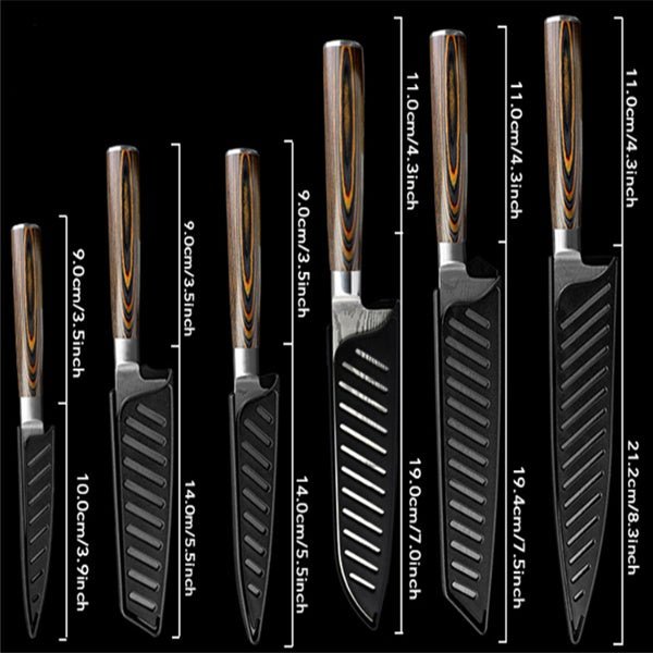 Stainless Steel Knife Kitchen Knives - Asmota