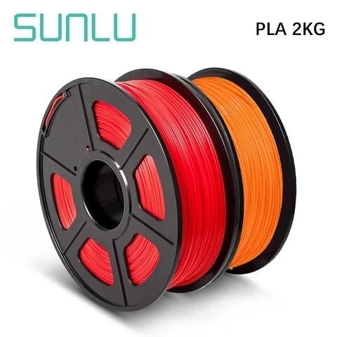 SUNLU PLA Filament 2KG 1KG/ Roll 3D Printer Filament PLA 1.75mm 3d Filament PLA Printing Materials for 3D Printer to 3D Printing - Asmota