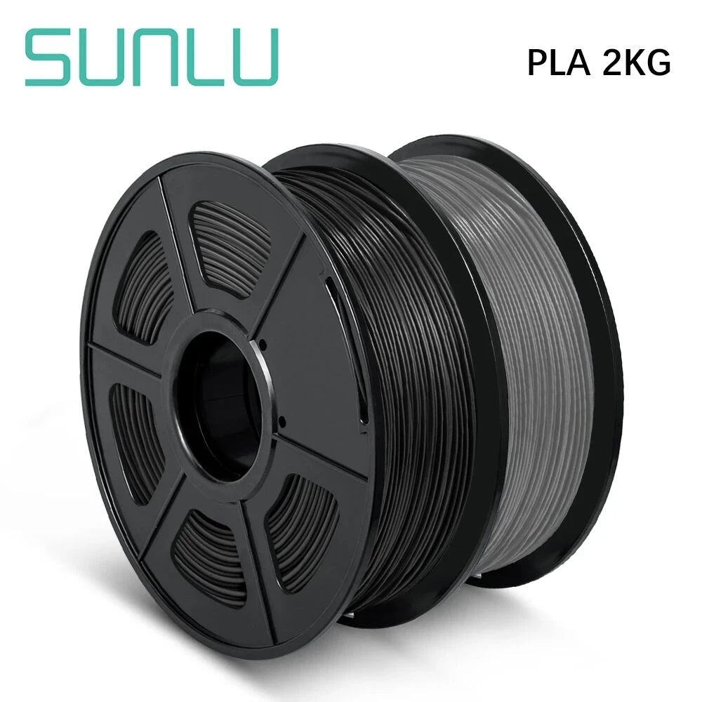 SUNLU PLA Filament 2KG 1KG/ Roll 3D Printer Filament PLA 1.75mm 3d Filament PLA Printing Materials for 3D Printer to 3D Printing - Asmota
