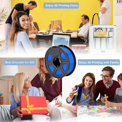 SUNLU PLA Filament 2KG 1KG/ Roll 3D Printer Filament PLA 1.75mm 3d Filament PLA Printing Materials for 3D Printer to 3D Printing - Asmota